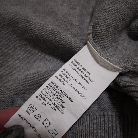 Men's Van Heusen Grey Sweater XL - Picture 5 of 8